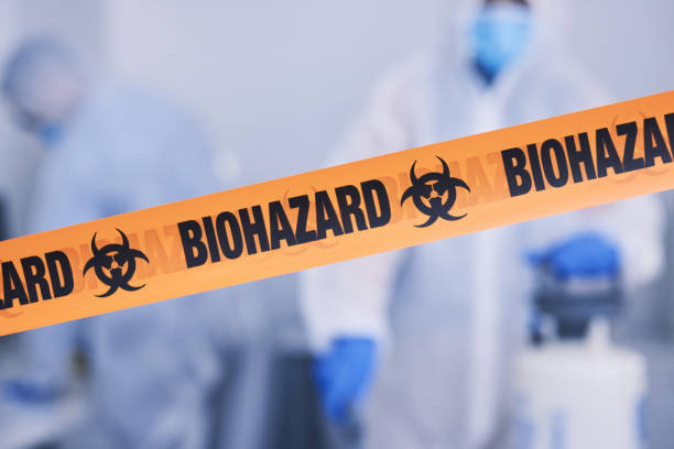 Professional Drug Lab Cleanup technician working in Olivet, MI